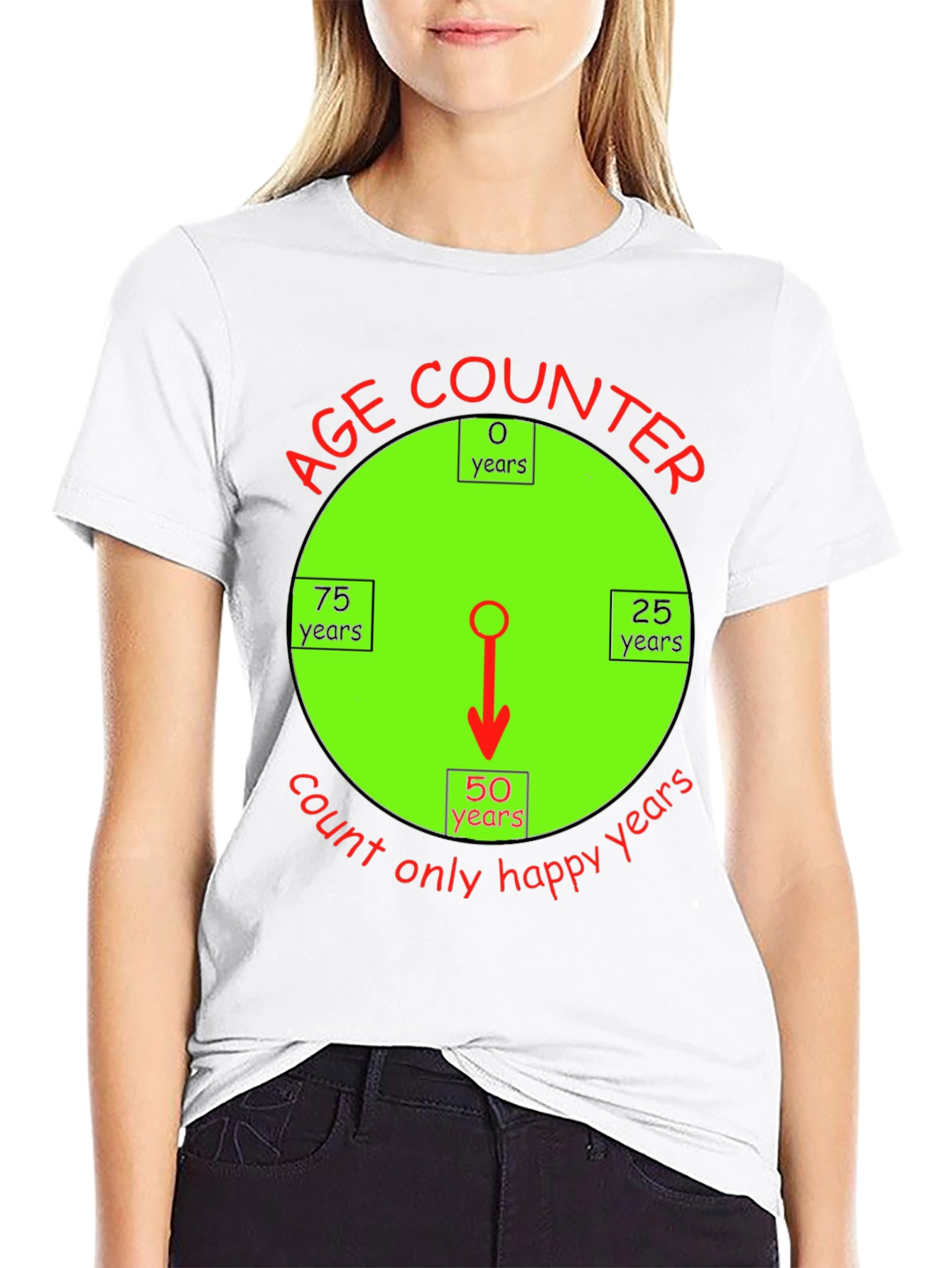 Happy Age Counter T-Shirt