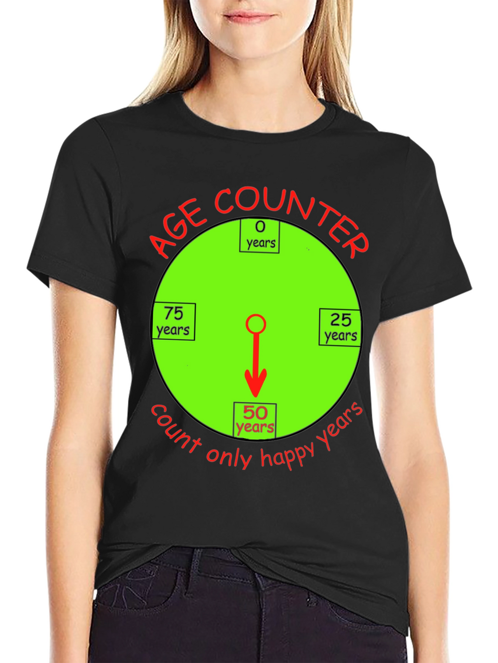 Happy Age Counter T-Shirt