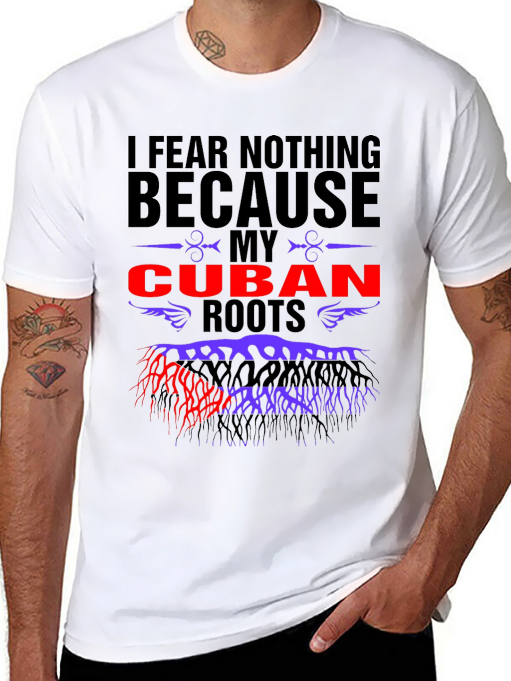 Cuban Roots Graphic T-Shirt