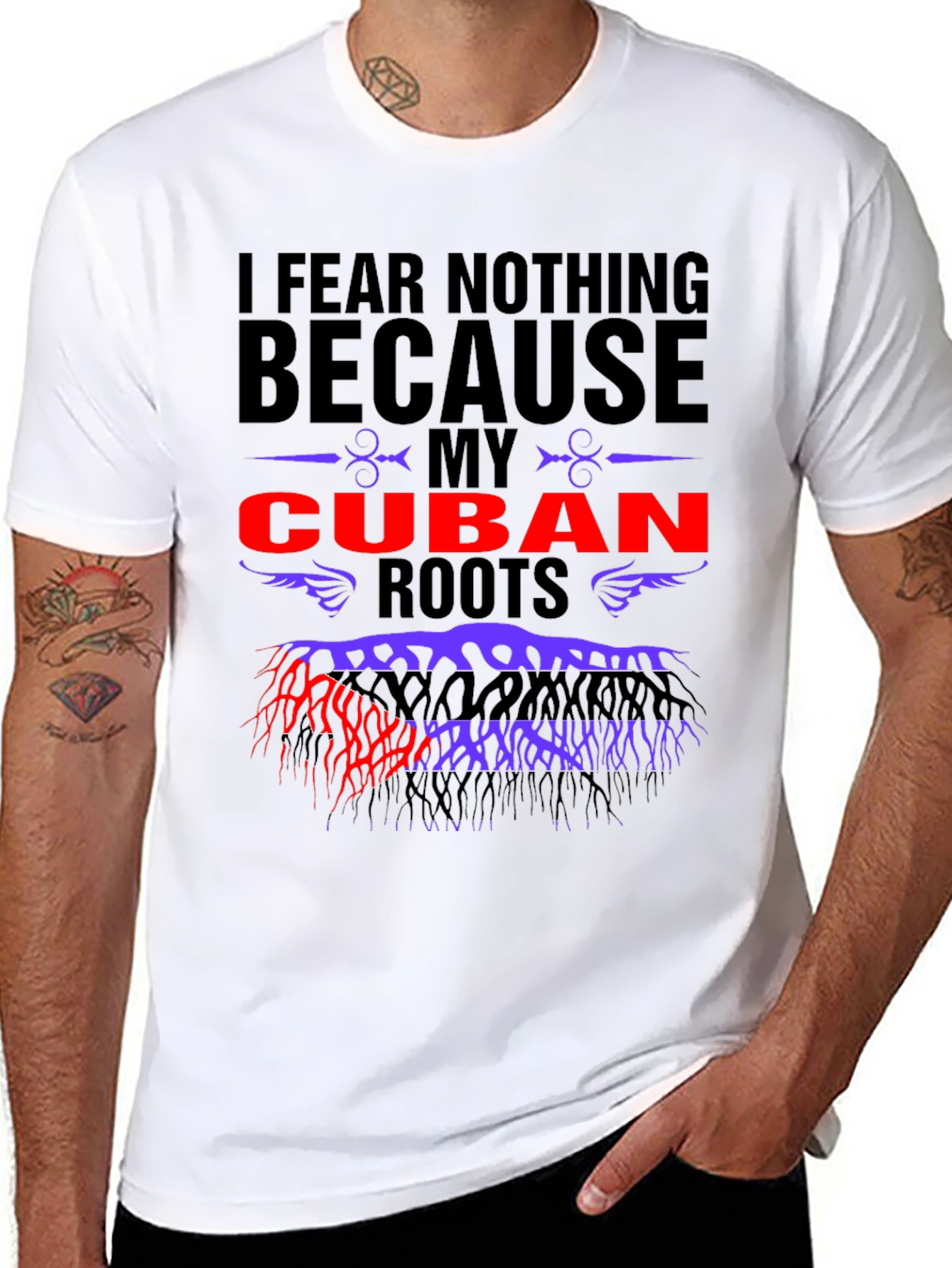 Cuban Roots Graphic T-Shirt