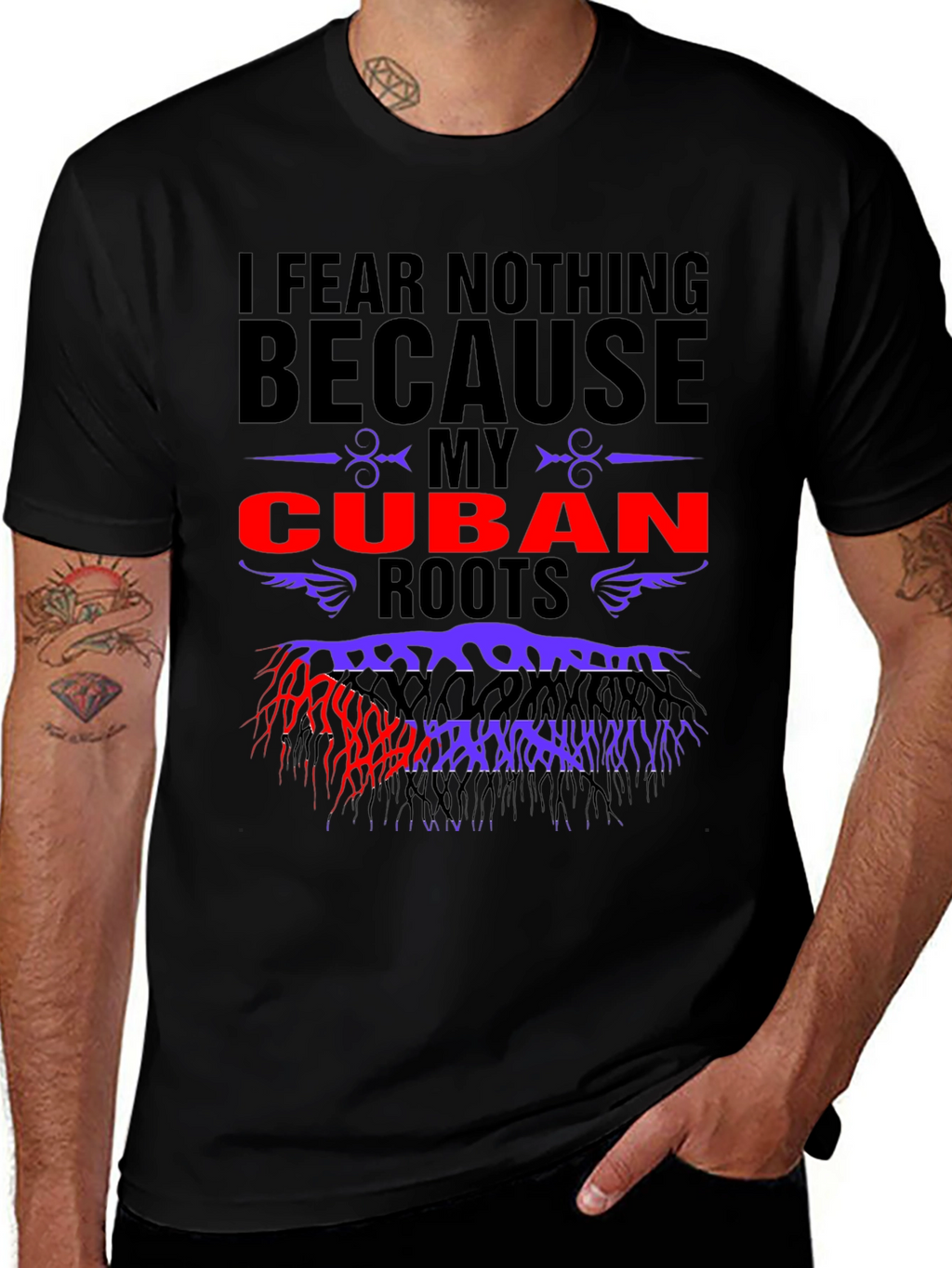 Cuban Roots Graphic T-Shirt