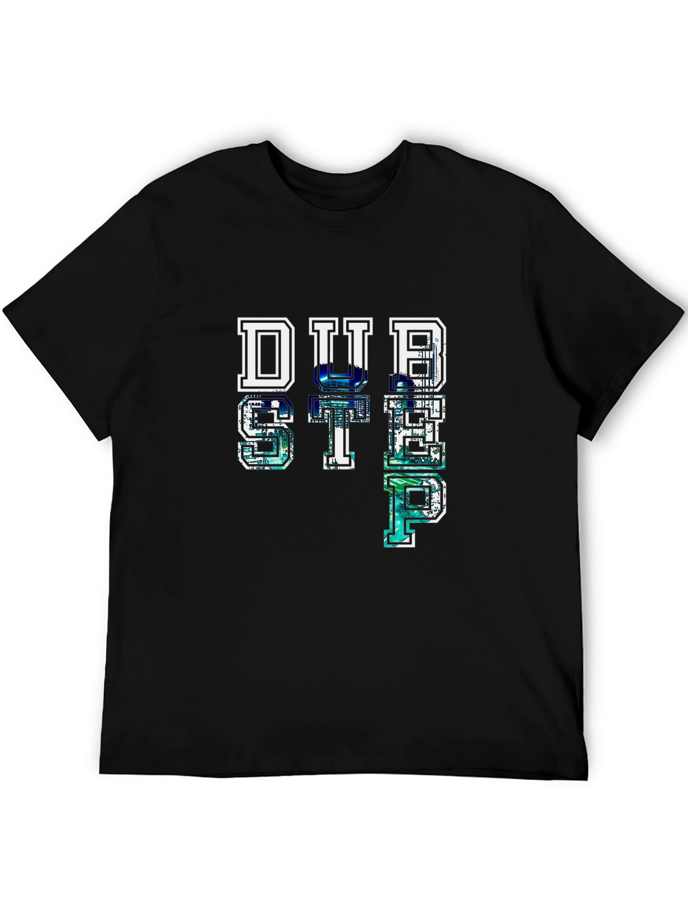Dubstep Graphic Black T-Shirt