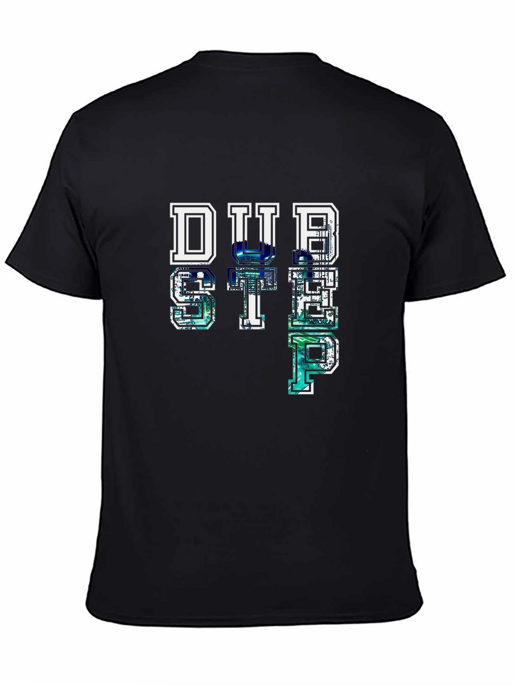 Dubstep Graphic Black T-Shirt