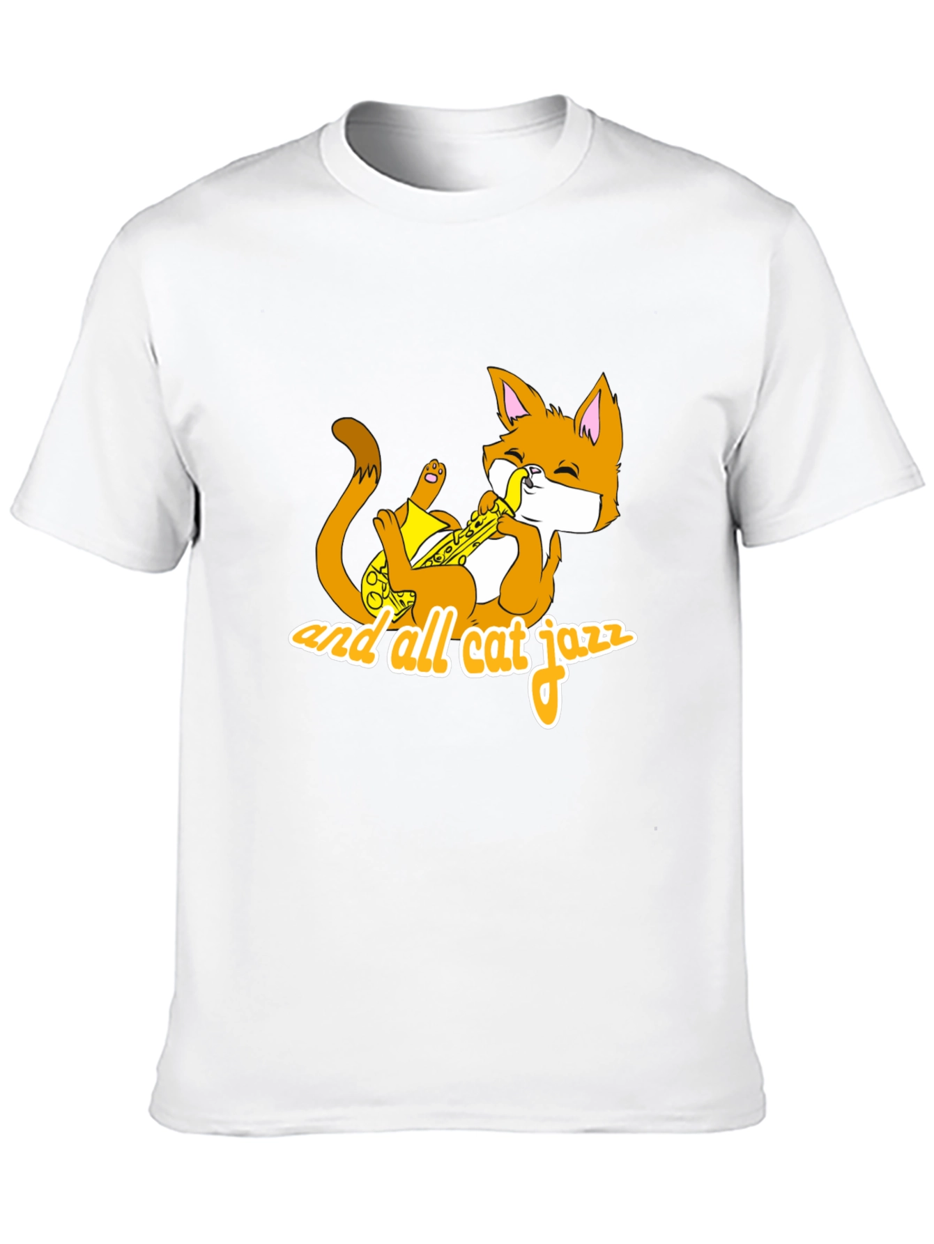 Cool Cat Jazz Black T-Shirt