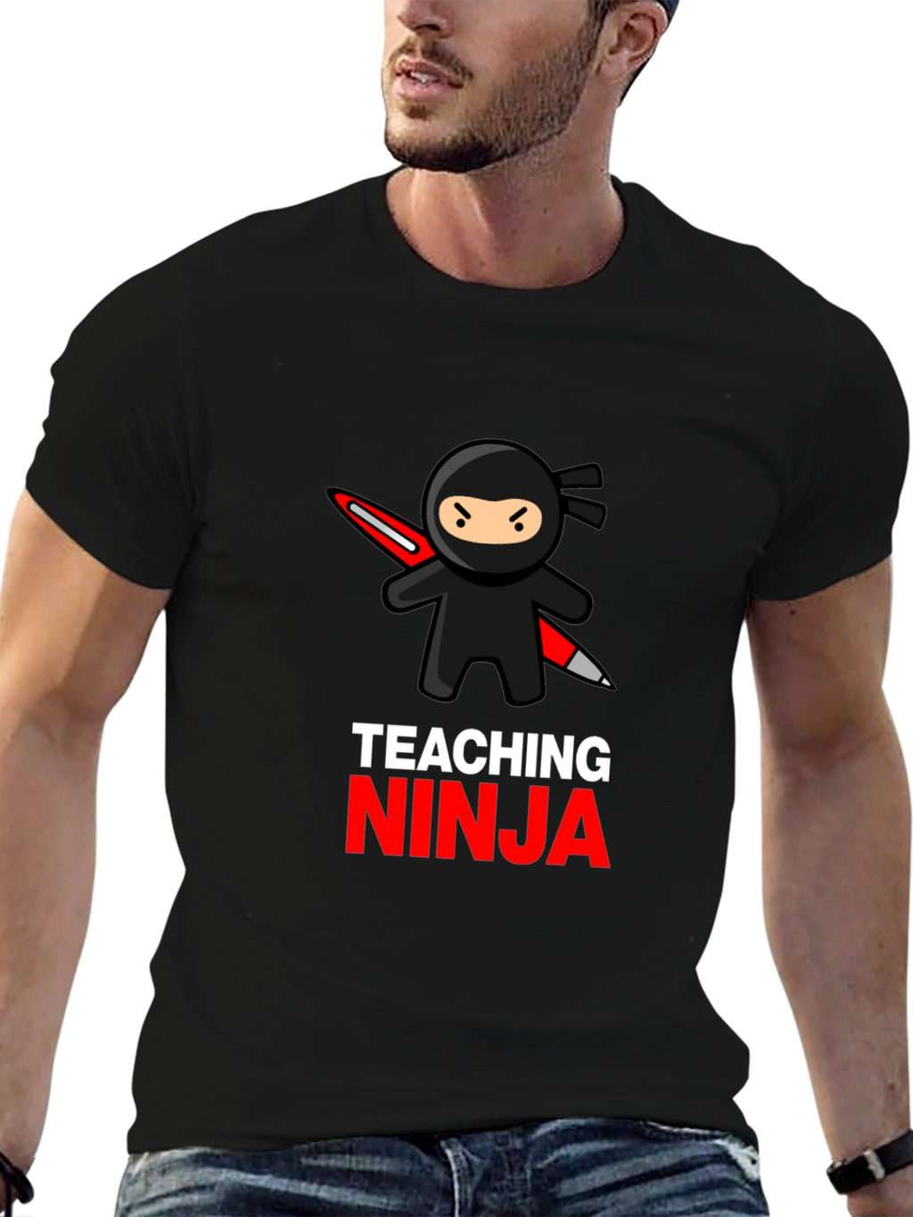 Teaching Ninja Graphic T-Shirt