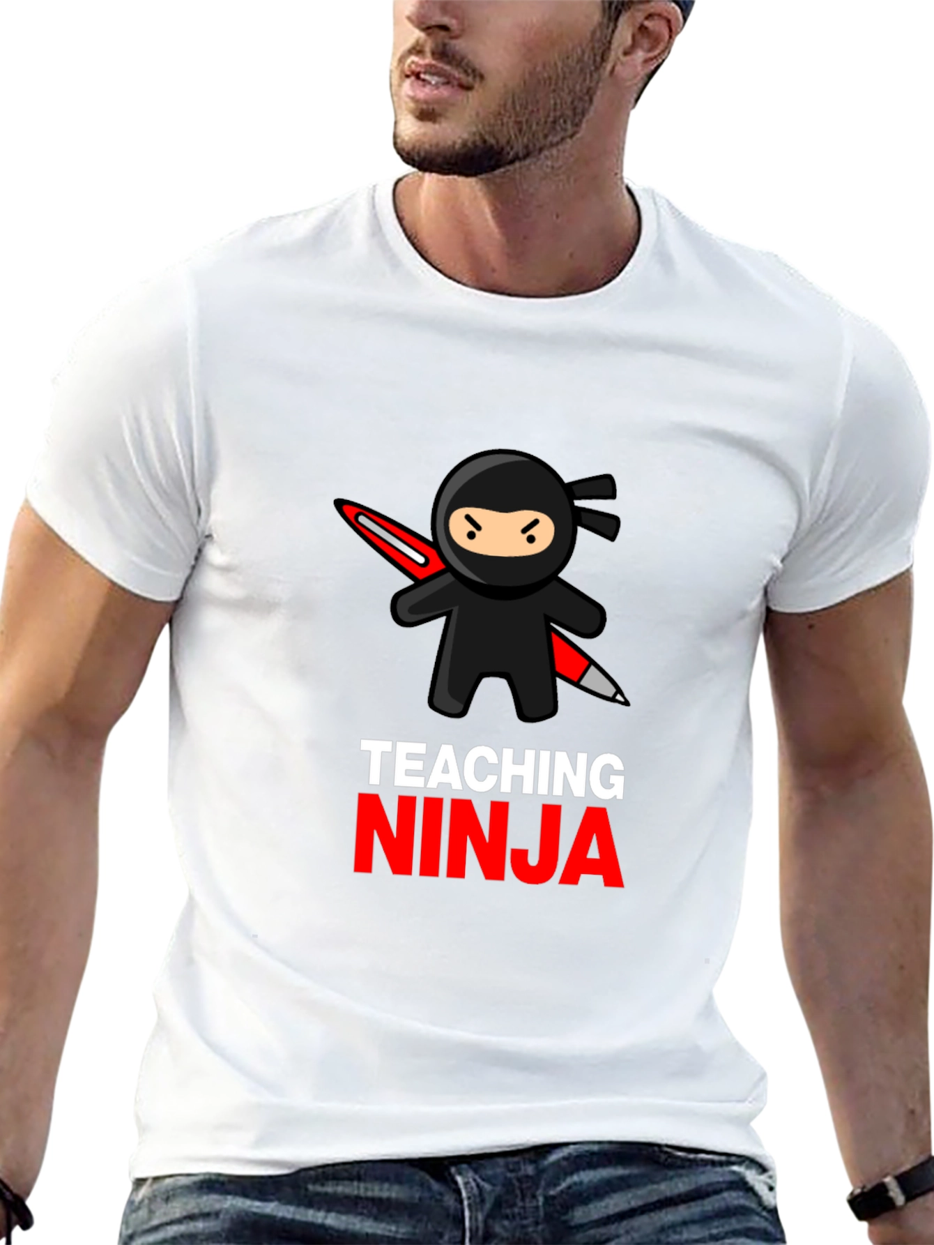 Teaching Ninja Graphic T-Shirt