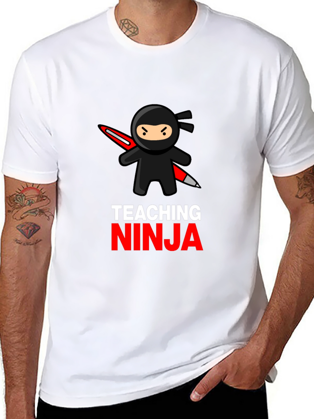 Teaching Ninja Graphic T-Shirt