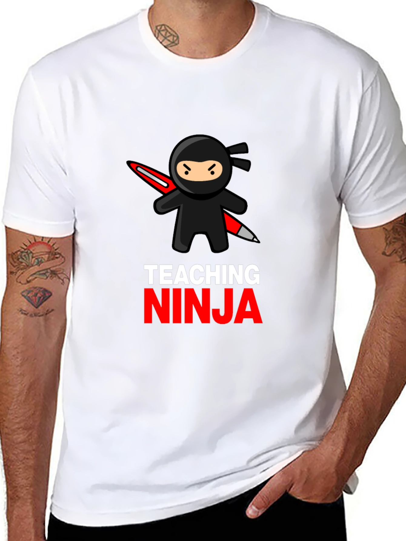Teaching Ninja Graphic T-Shirt