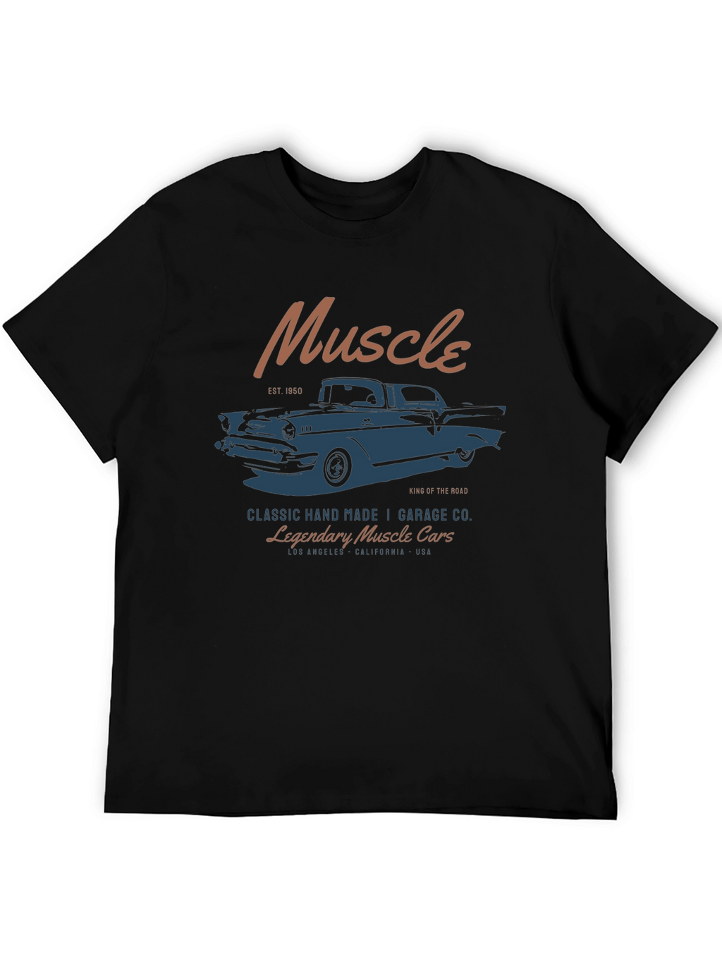 Muscle Car Garage T-Shirt - Classic Auto Tee