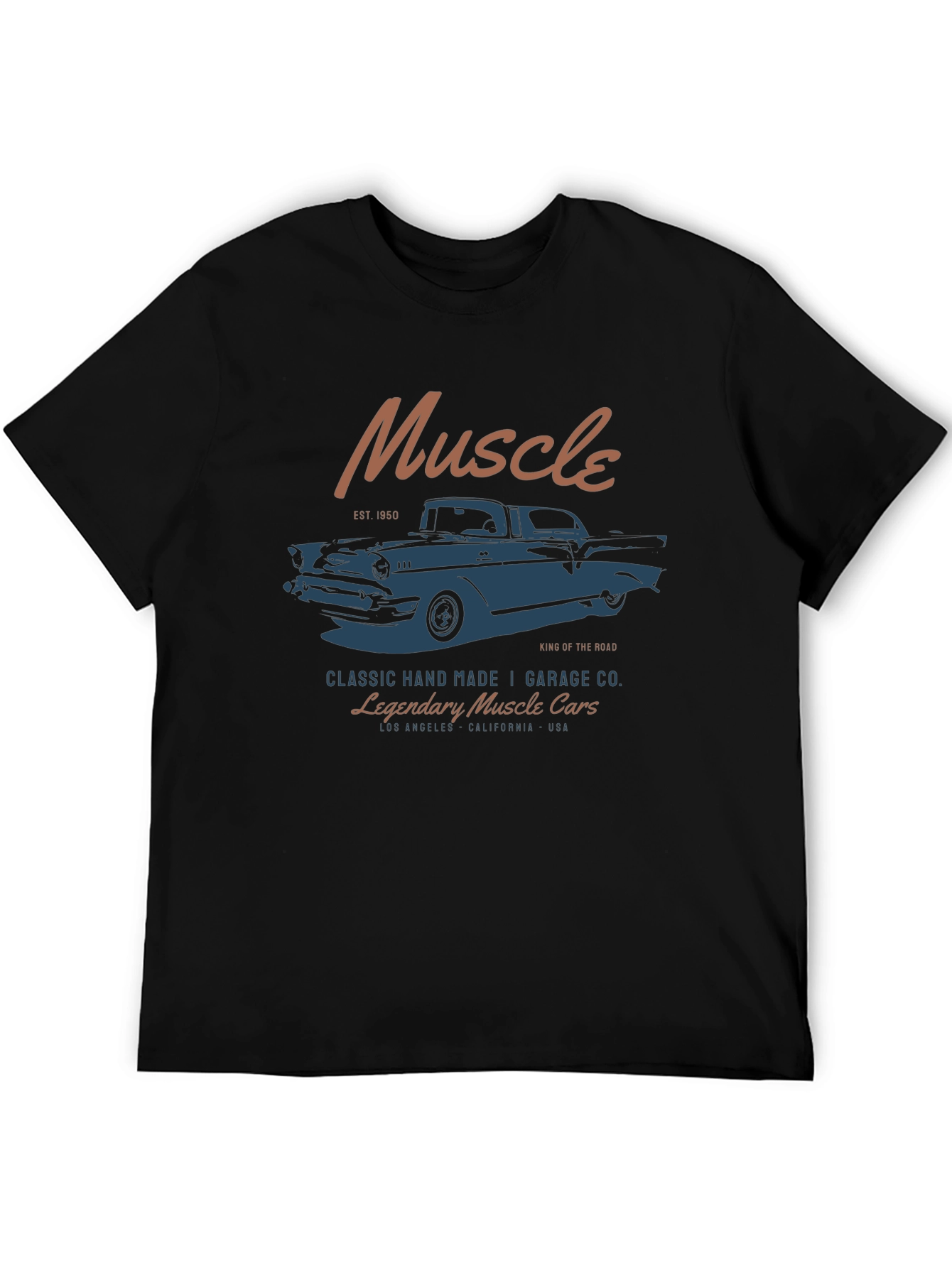 Muscle Car Garage T-Shirt - Classic Auto Tee