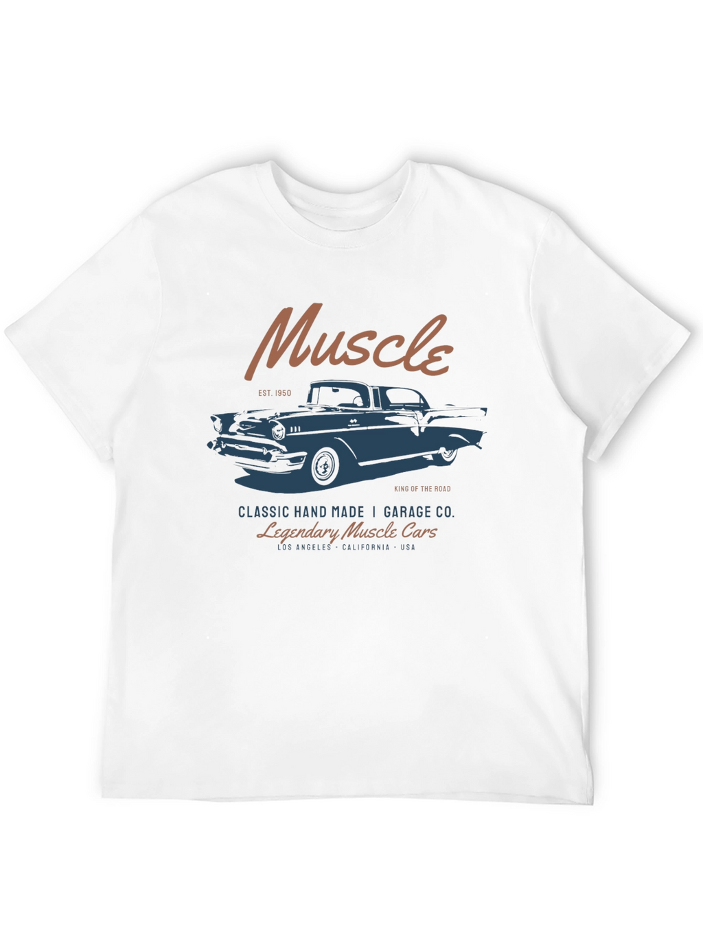 Muscle Car Garage T-Shirt - Classic Auto Tee