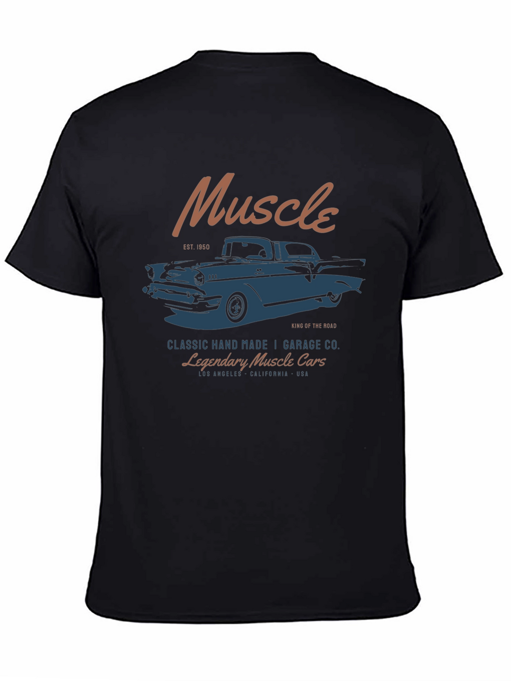 Muscle Car Garage T-Shirt - Classic Auto Tee