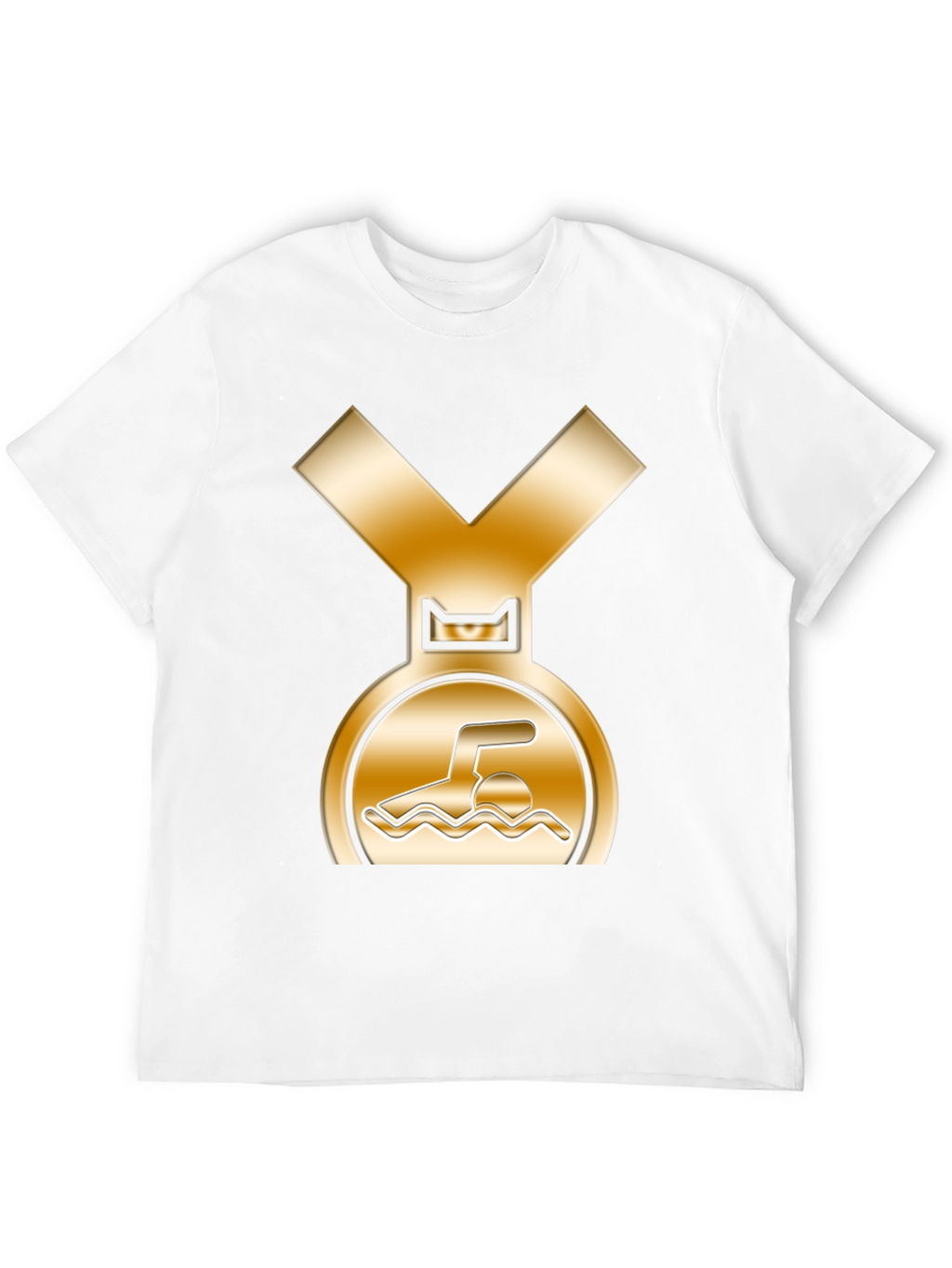 Swimmers Medal Graphic T-Shirt