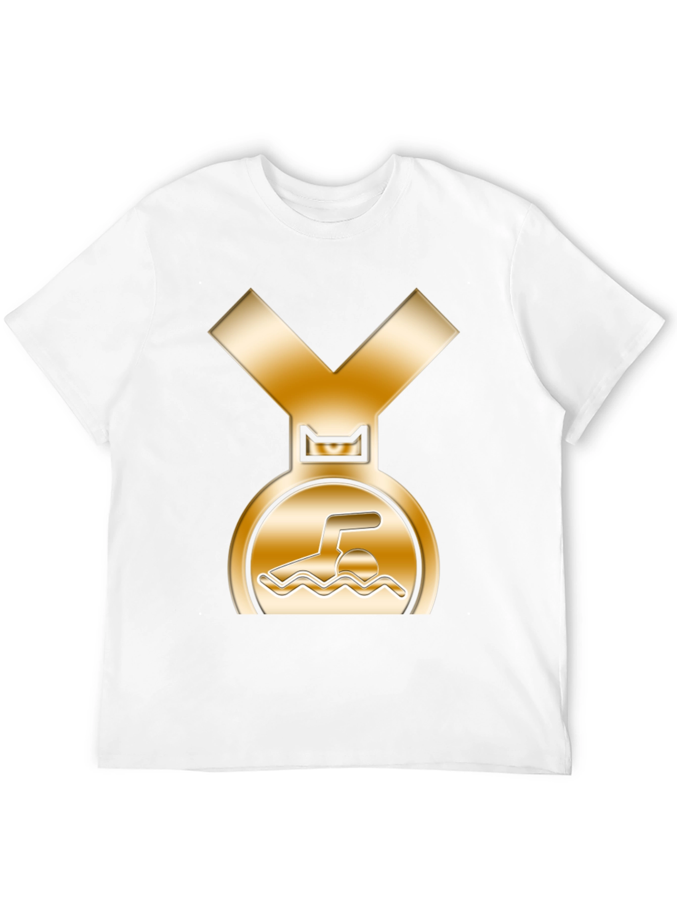 Swimmers Medal Graphic T-Shirt