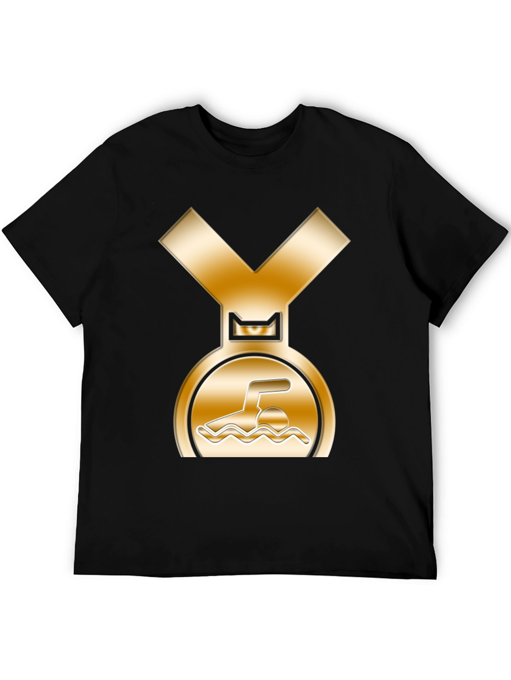 Swimmers Medal Graphic T-Shirt