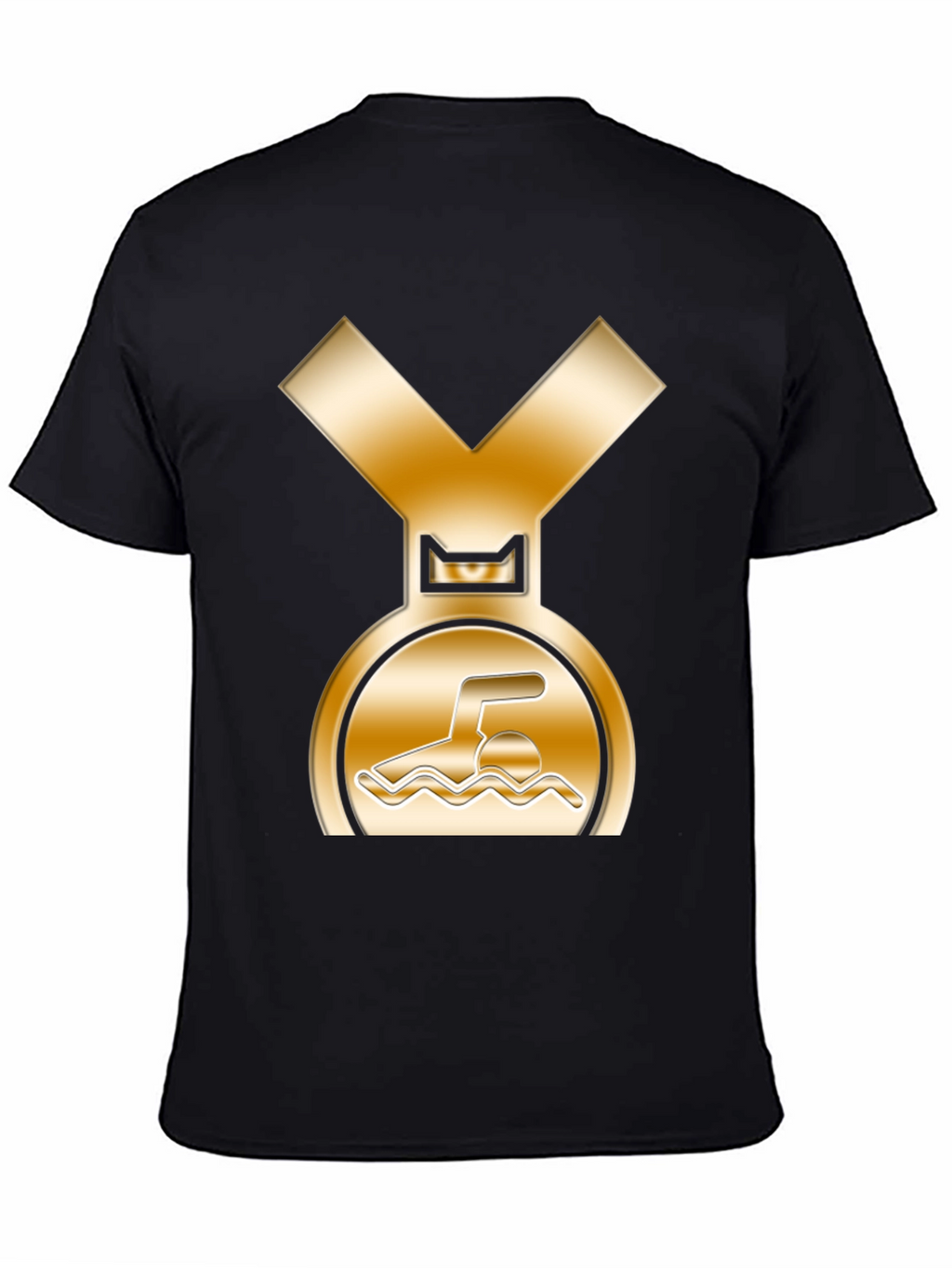 Swimmers Medal Graphic T-Shirt