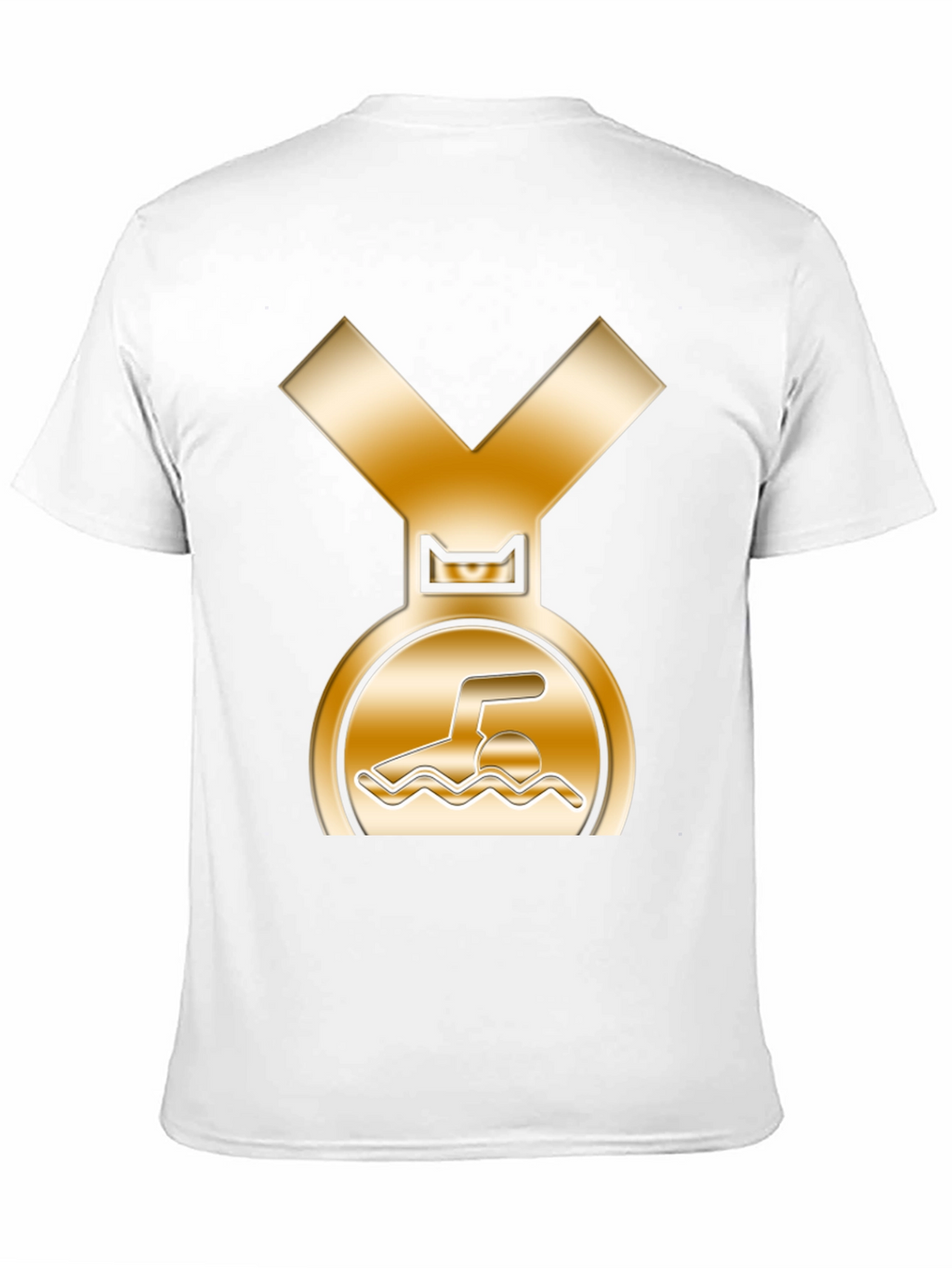Swimmers Medal Graphic T-Shirt
