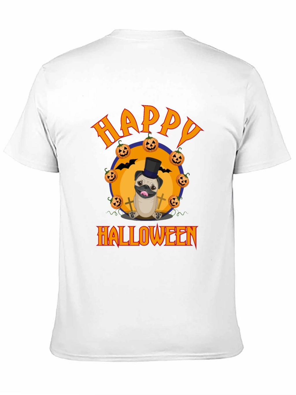 Happy Halloween Pug T-Shirt