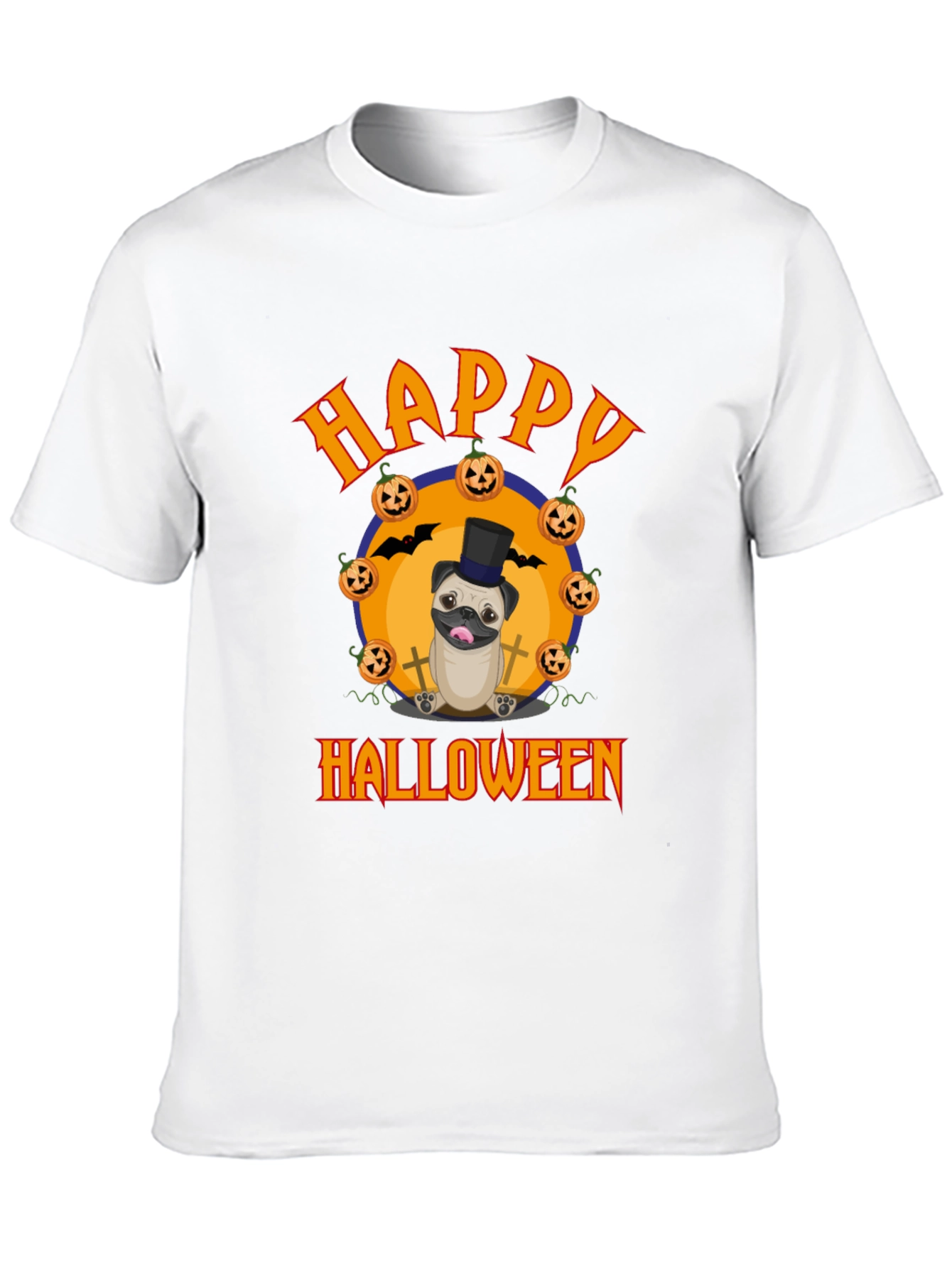Happy Halloween Pug T-Shirt