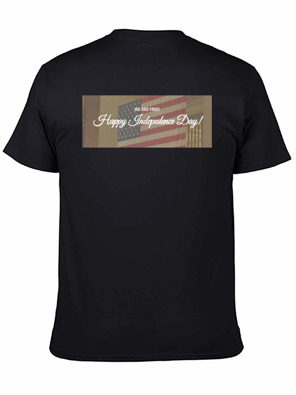 Happy Independence Day T-Shirt - USA Flag Tee