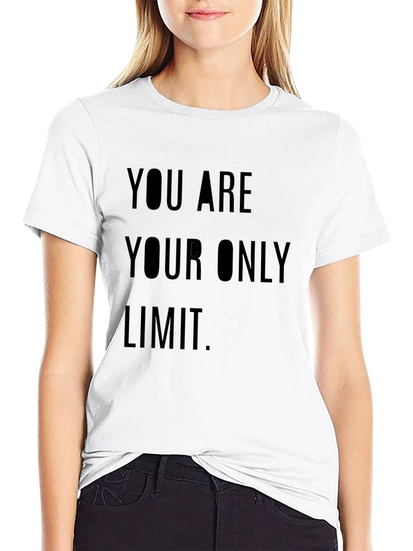 Inspirational Graphic Tee - You Are Your Only Limit