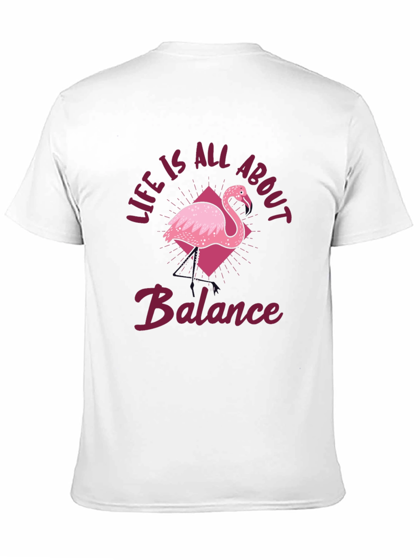 Balance Flamingo T-Shirt - Life Is All About It