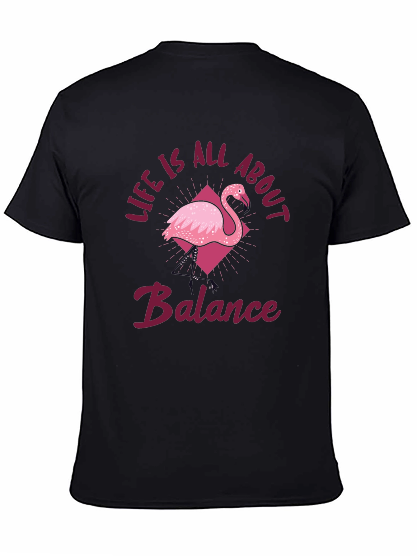 Balance Flamingo T-Shirt - Life Is All About It