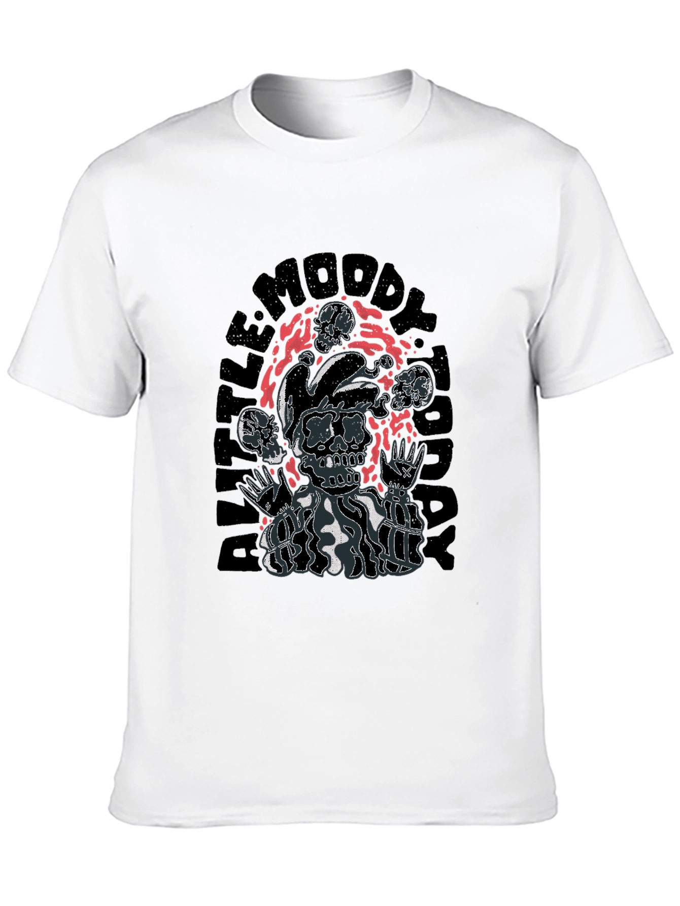 Ble Moody Friday Mens Black Graphic T-Shirt
