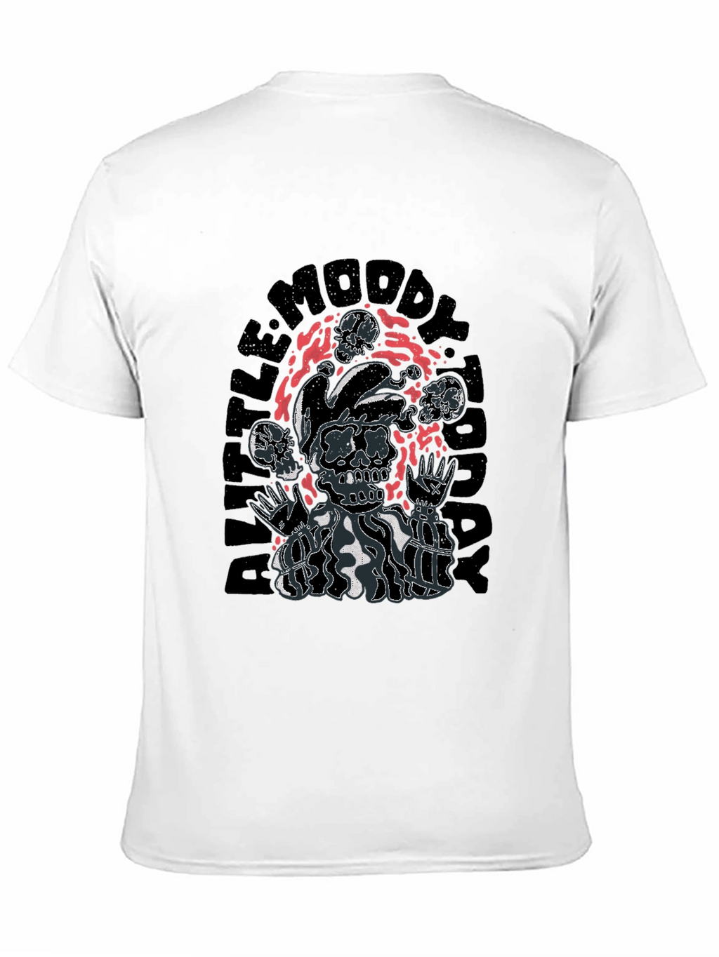 Ble Moody Friday Mens Black Graphic T-Shirt