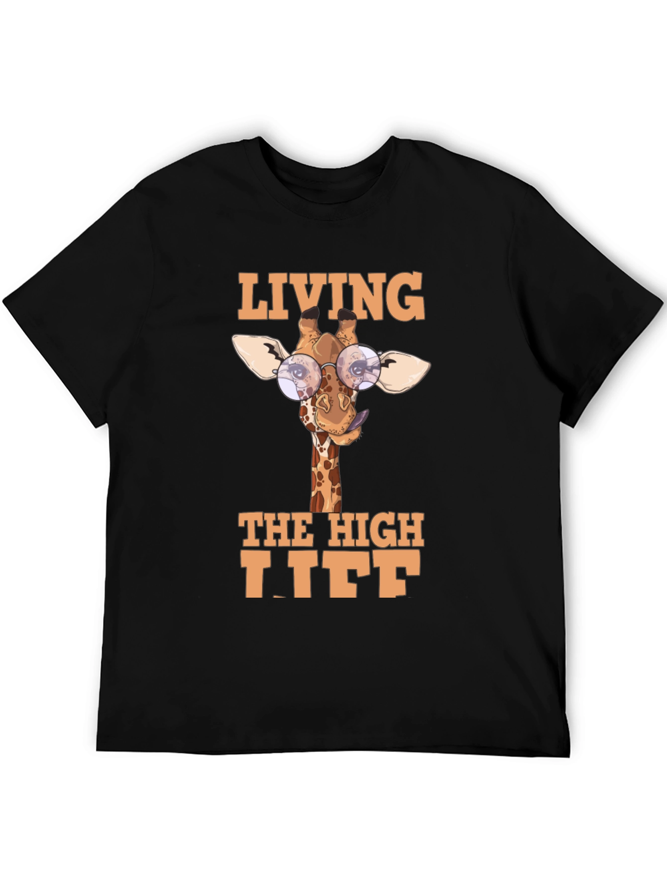 Living The High Life Giraffe T-Shirt