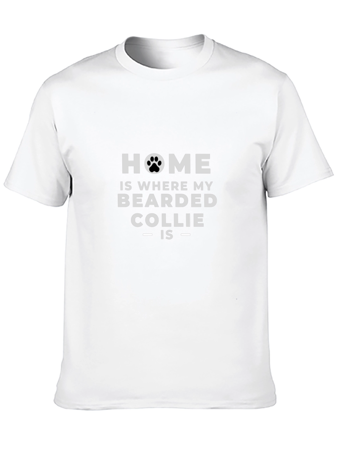 Bearded Collie Home T-Shirt