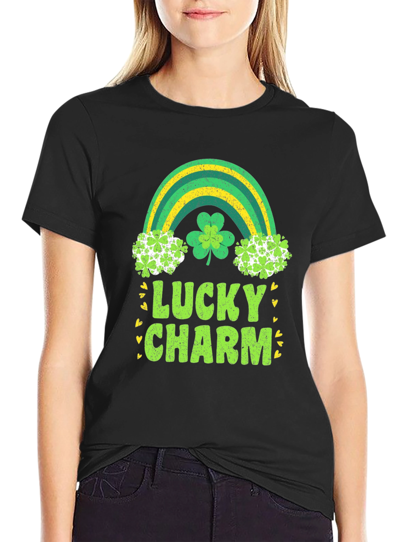 Lucky Charm St. Patricks Day Graphic Tee