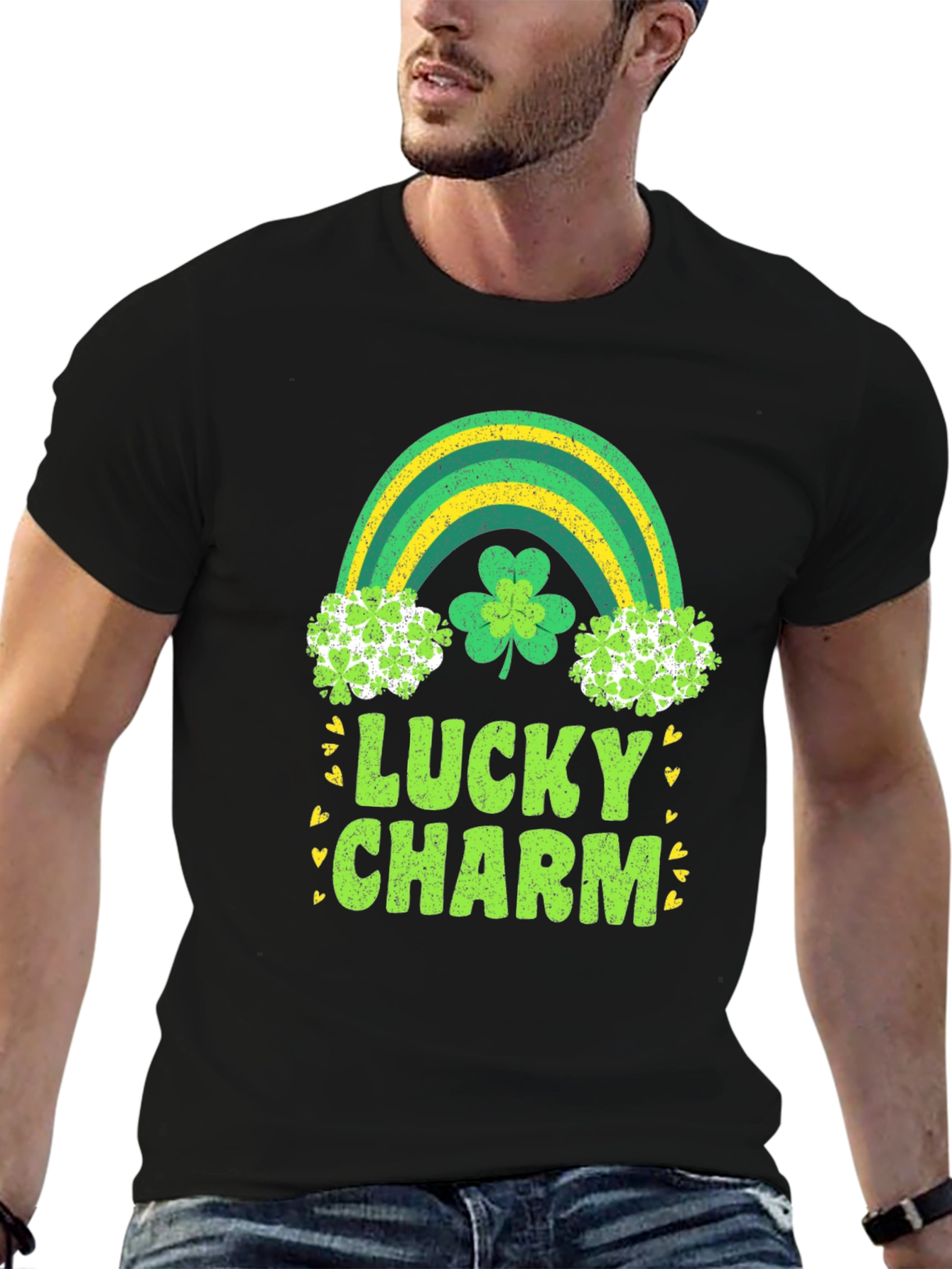 Lucky Charm St. Patricks Day Graphic Tee