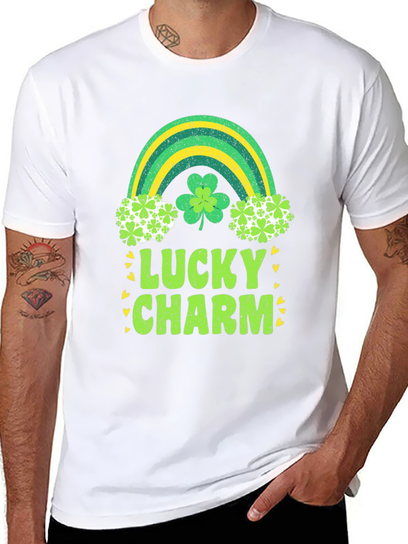 Lucky Charm St. Patricks Day Graphic Tee