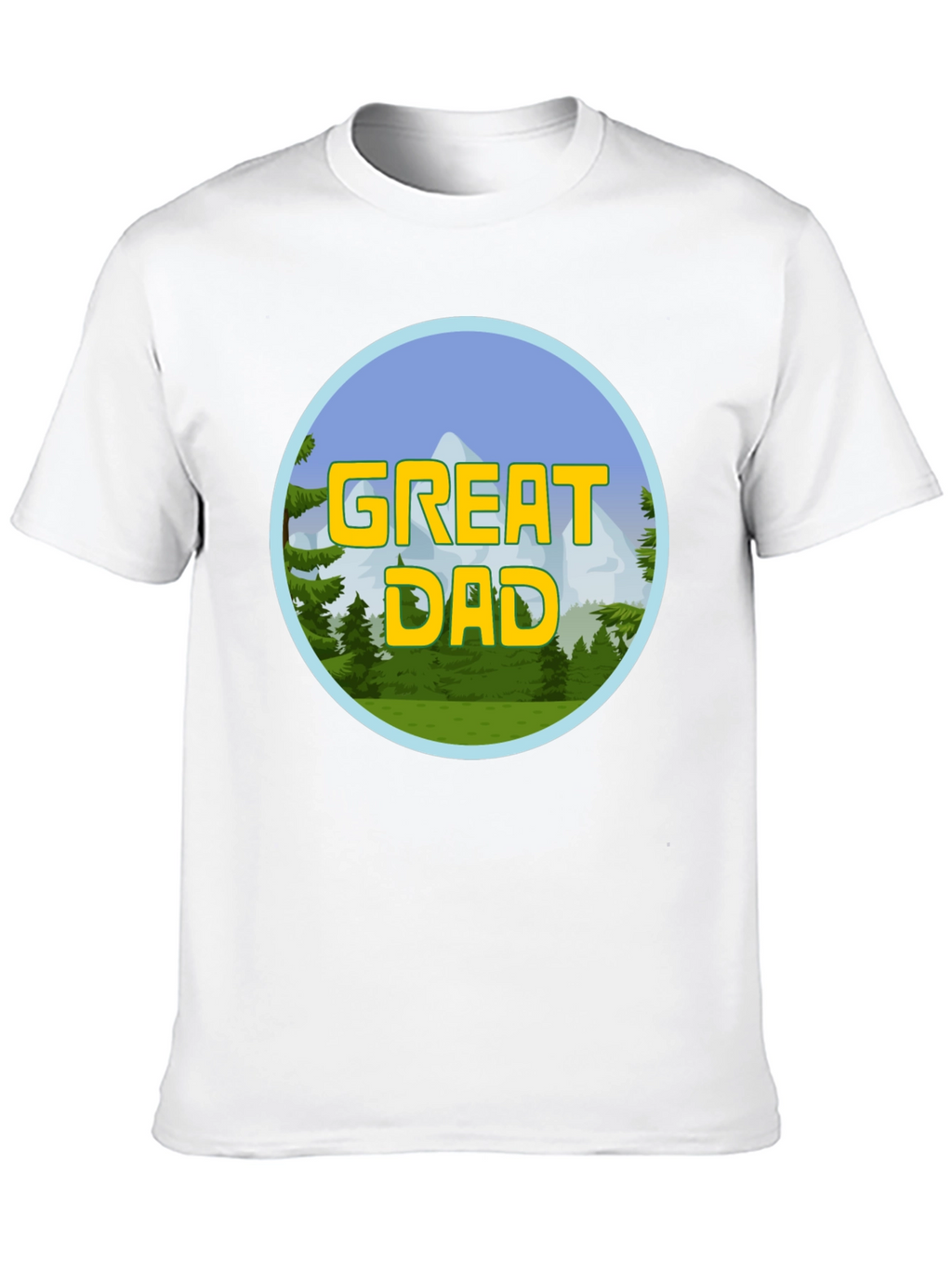 Great Dad T-Shirt - Outdoor Adventure Graphic Tee