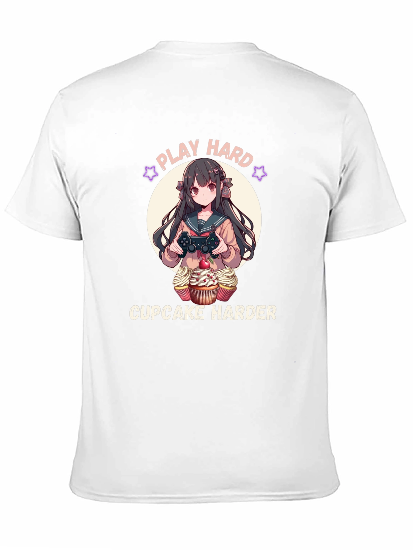Play Hard Cupcake Harder T-Shirt