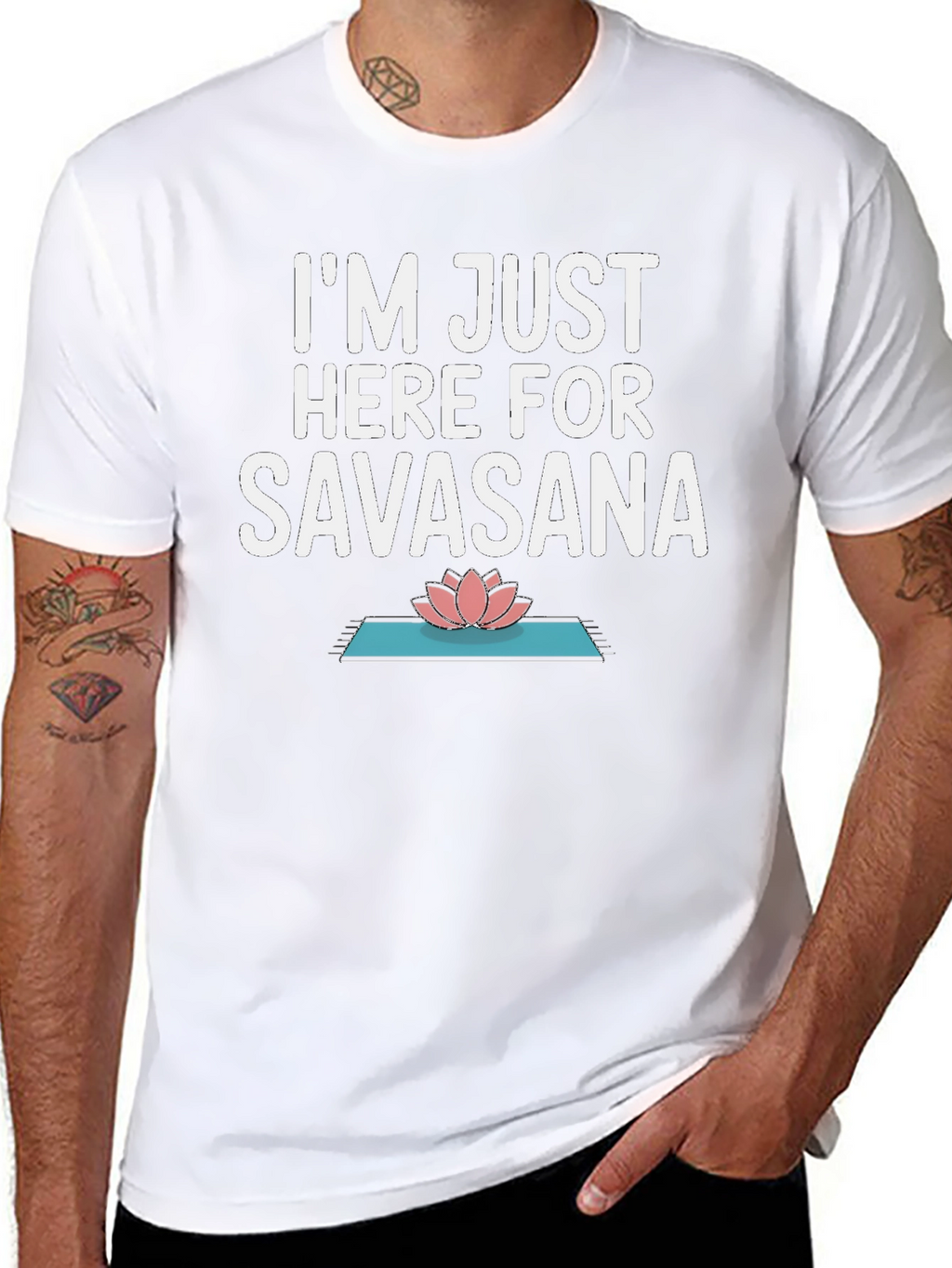 Savasana Yoga Tee - Relax & Meditate T-Shirt