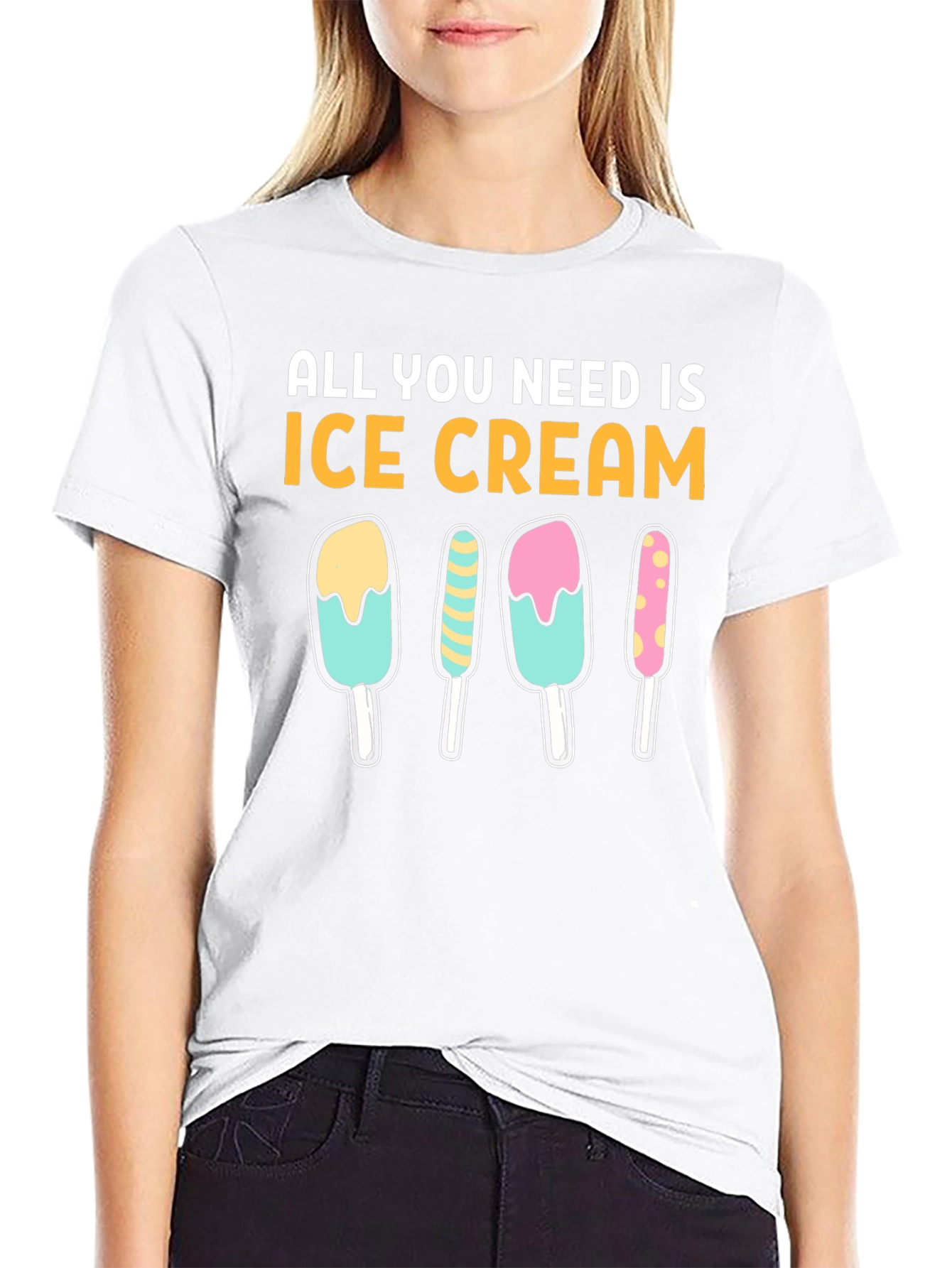 Ice Cream T-Shirt - Fun Novelty Tee