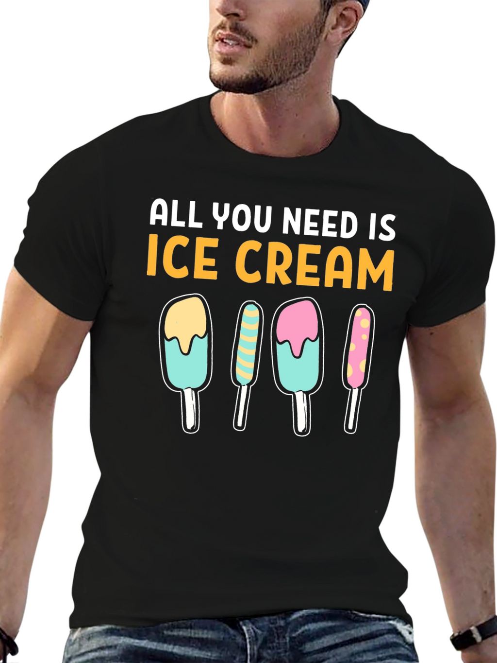 Ice Cream T-Shirt - Fun Novelty Tee