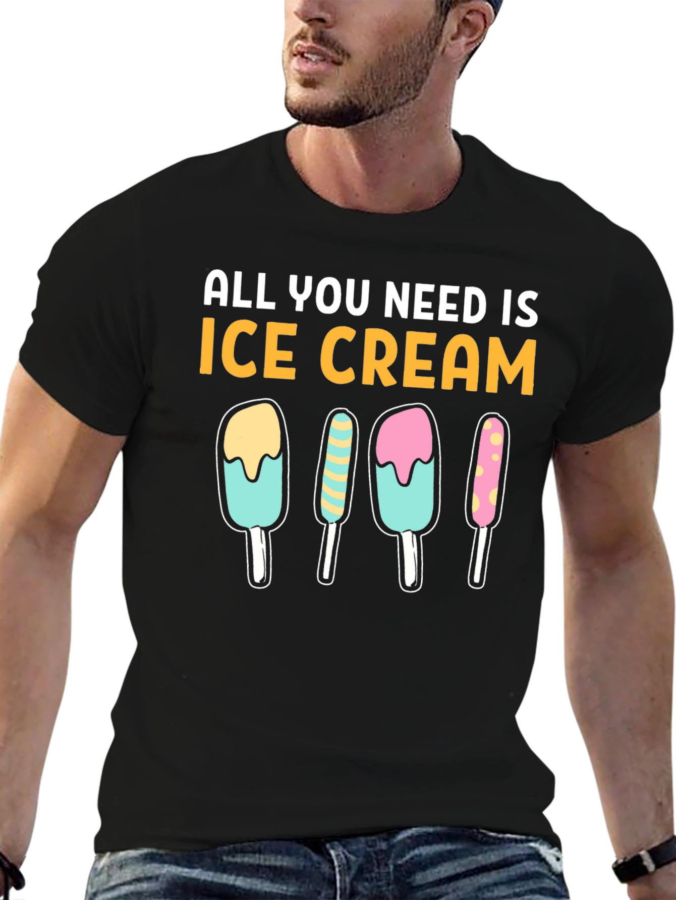 Ice Cream T-Shirt - Fun Novelty Tee