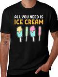 Ice Cream T-Shirt - Fun Novelty Tee