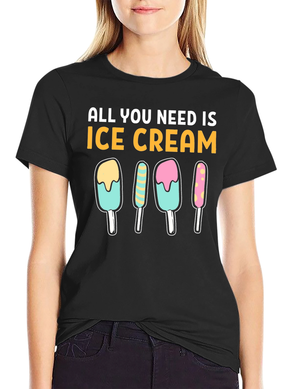 Ice Cream T-Shirt - Fun Novelty Tee