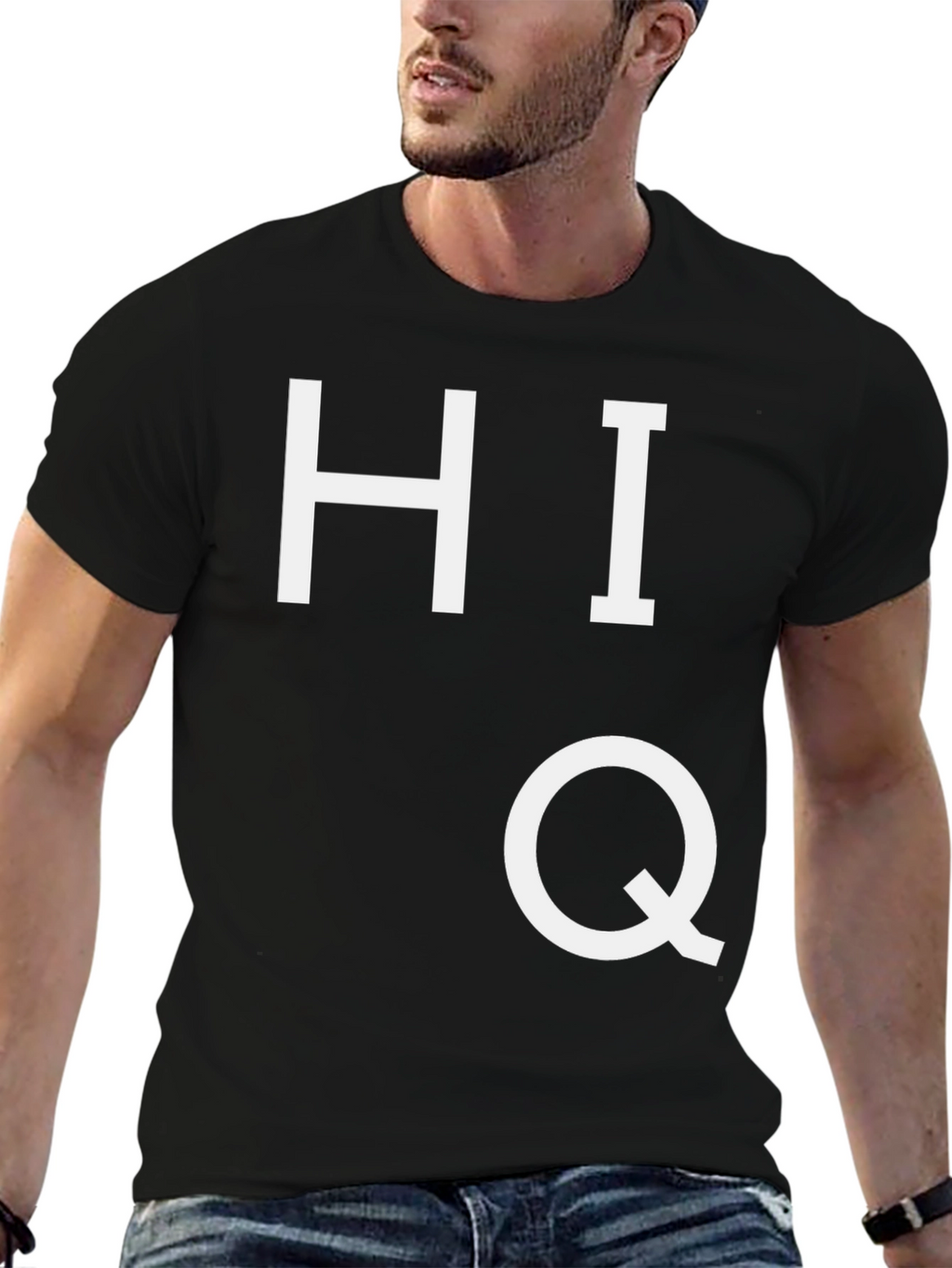 HIQ Graphic Tee - Bold Statement Shirt