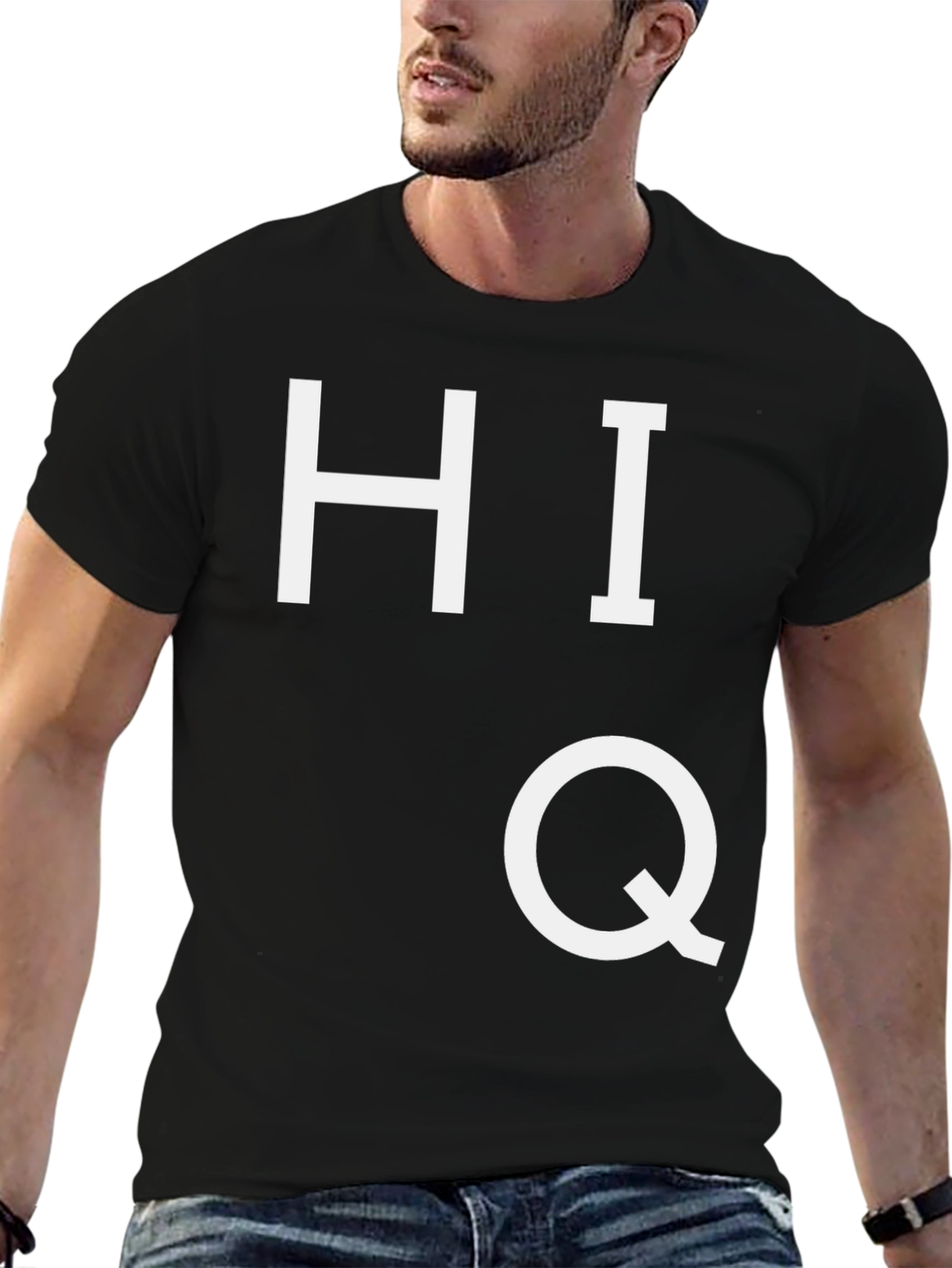 HIQ Graphic Tee - Bold Statement Shirt