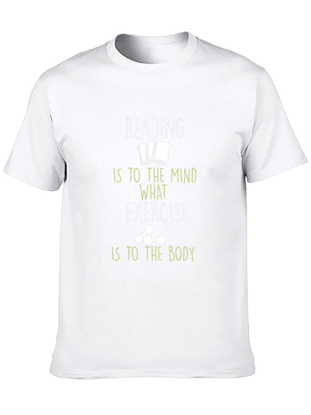 Reading & Exercise T-Shirt - Mind & Body