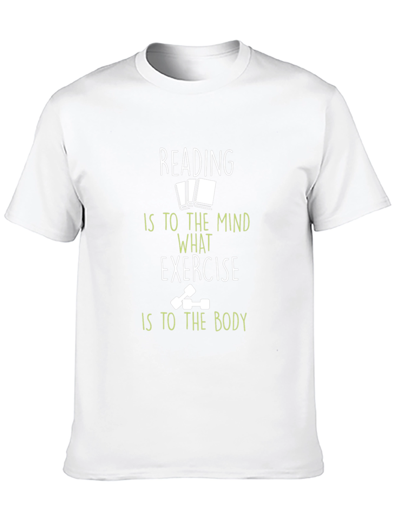 Reading & Exercise T-Shirt - Mind & Body