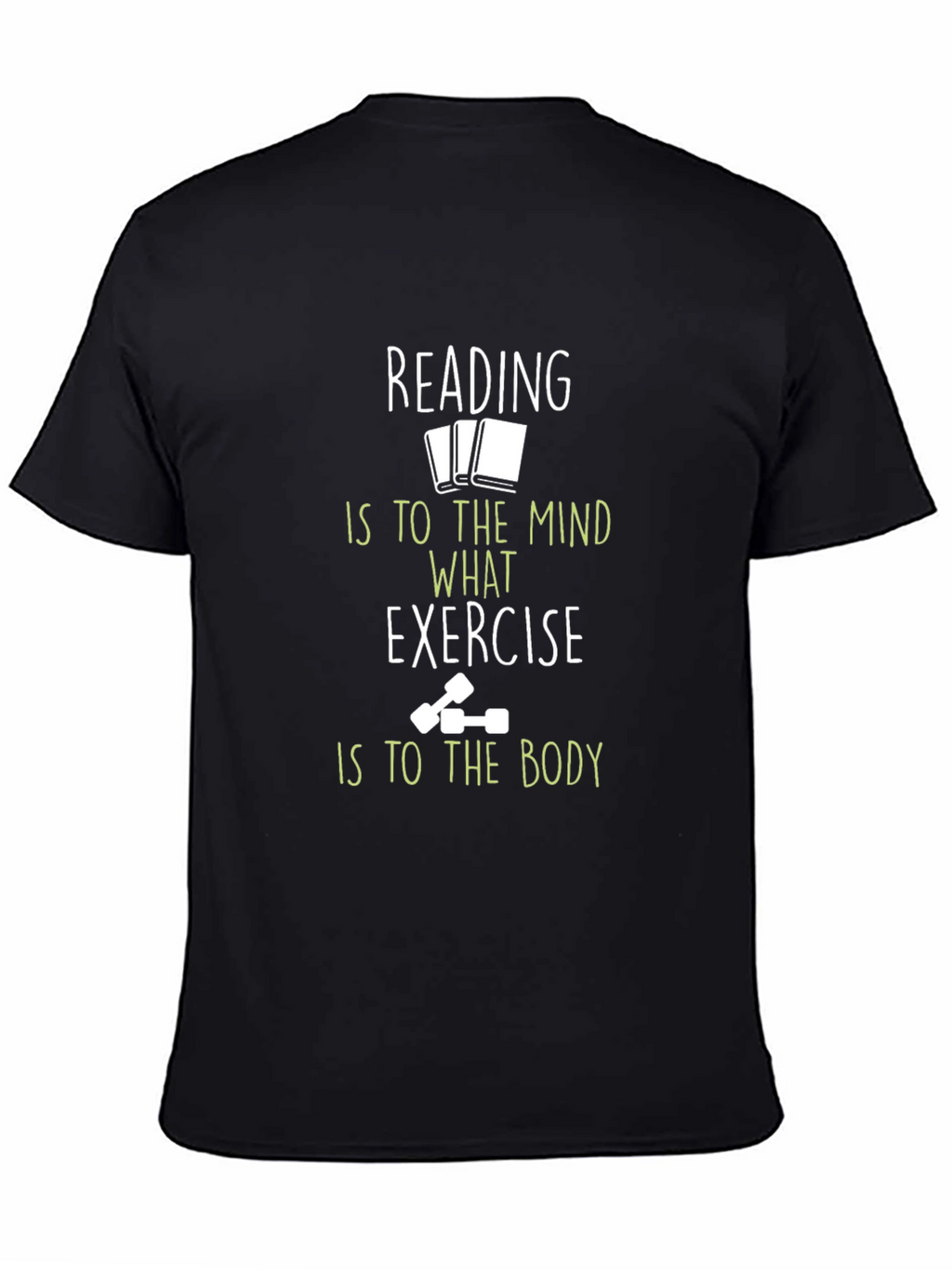 Reading & Exercise T-Shirt - Mind & Body
