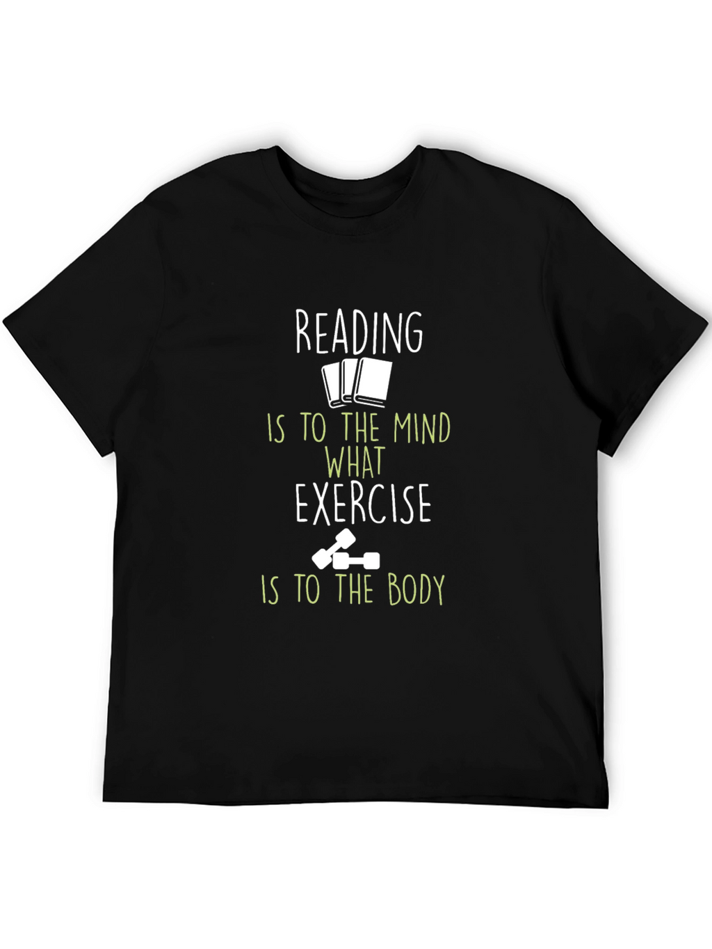 Reading & Exercise T-Shirt - Mind & Body