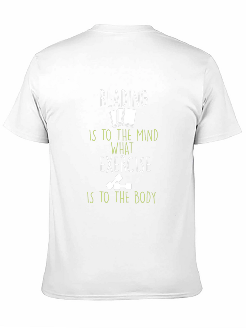 Reading & Exercise T-Shirt - Mind & Body