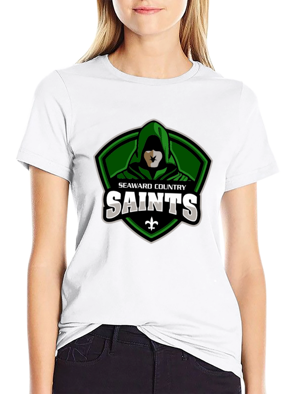 Seaward Country Saints T-Shirt - Black
